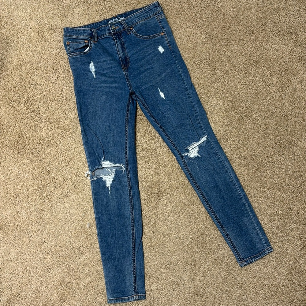 🪩 3/$15 Wild Fable • High Rise Skinny 8